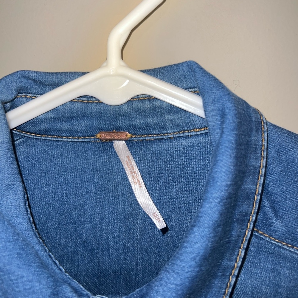 FREE PEOPLE JEAN DRESS